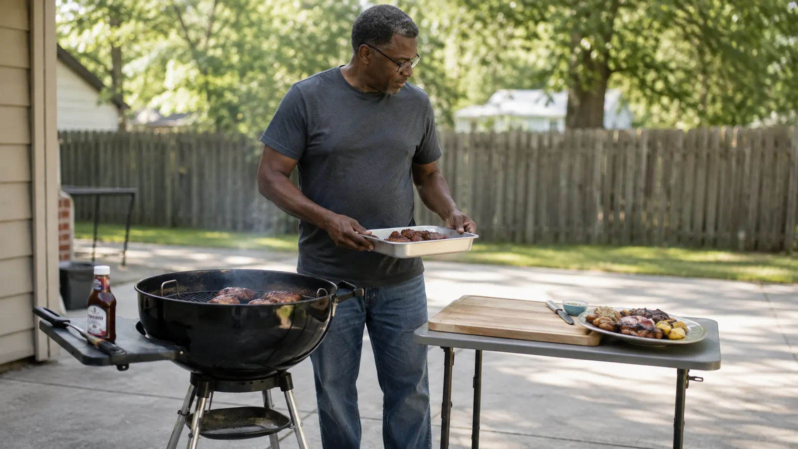 Folding Grill Table vs the Built-In Side Shelf: Which Actually Holds Up